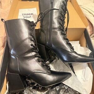 Foxblood Witchy Boots